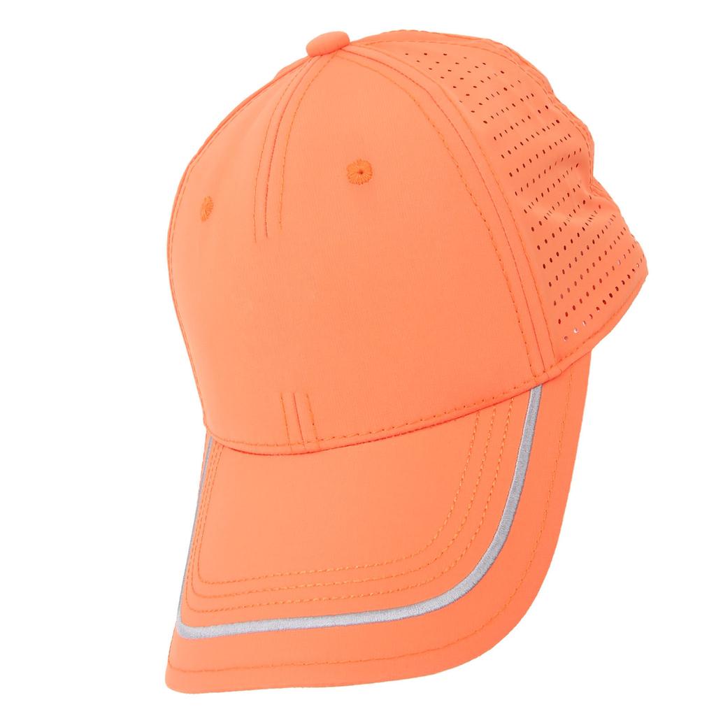 Golf Netz Kappe Voll Baumwolle Atmungsaktiv Sonnenschutz Verstellbar Schweißabsorbierende Futter Hut für Outdoor-Aktivitäten Orange