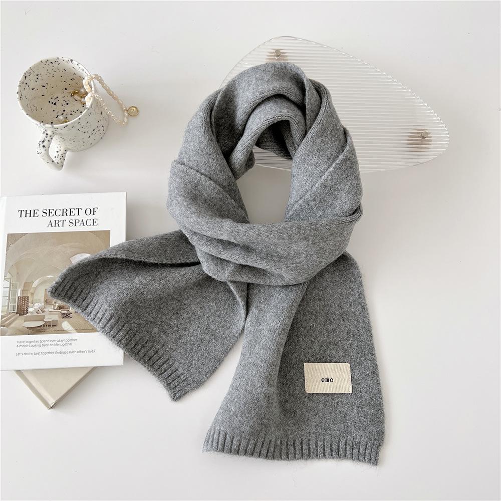 New Solid Color Scarf For Women In Spring And Autumn Versatile Ribbon Wrist Strap Headband Fashionable Decoration Student Neck Protection Small Scarf