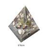 Orgonite Pyramid Healing Crystals Energy Generator Amethyst natural stone pendulum Reiki Chakra Meditation Tool room Decorations