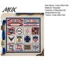 Segmented Embroidery Pattern 250th Anniversary Cross Stitch Kit, Independence Day Theme, Red White Blue Threads Patriotic Set, USA Patterns