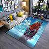 3D Pirate Ship Boat, Large Area Carpets for Home Living Room  Children's Bedroom Sofa Doormat Kitchen Floor Rugs Anti-slip Decor