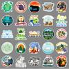 50 Pieces of Protected Wild Animals Graffiti Stickers Personalized Logo Slogans Decorative Mobile Phone Case Suitcase Stickers