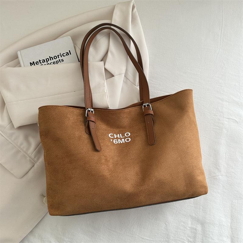 Spring High-value Big Bag 2025 New Commuter Leisure Messenger Shopping Bag Large-capacity Beautiful Shoulder Tote Bag