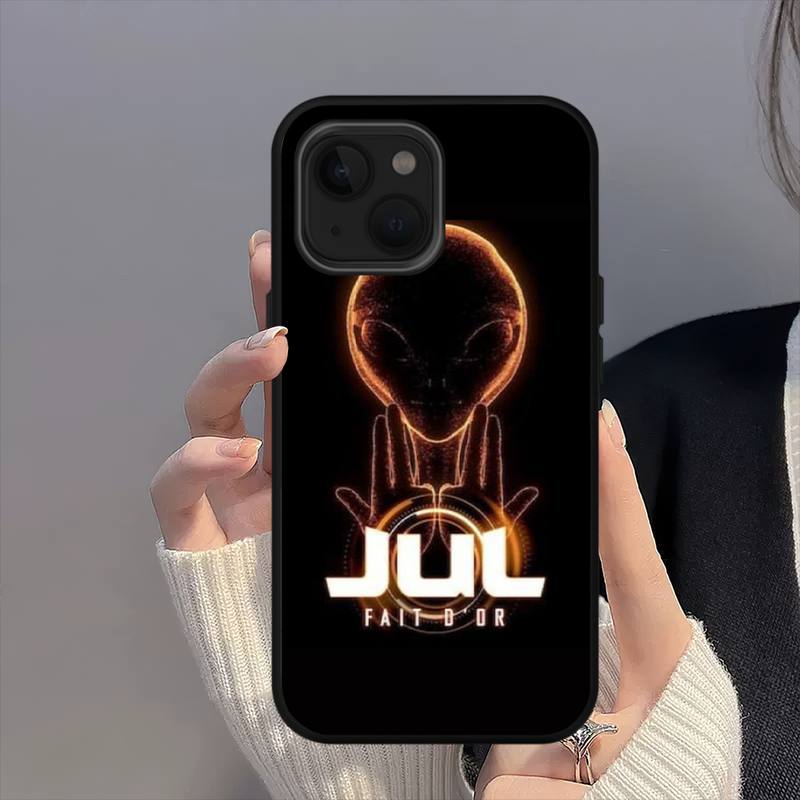 Julien Mari JUL DP Extraterrestre Phone Case For iPhone 11 12 Mini 13 14 15 16 Pro Max Plus Shell