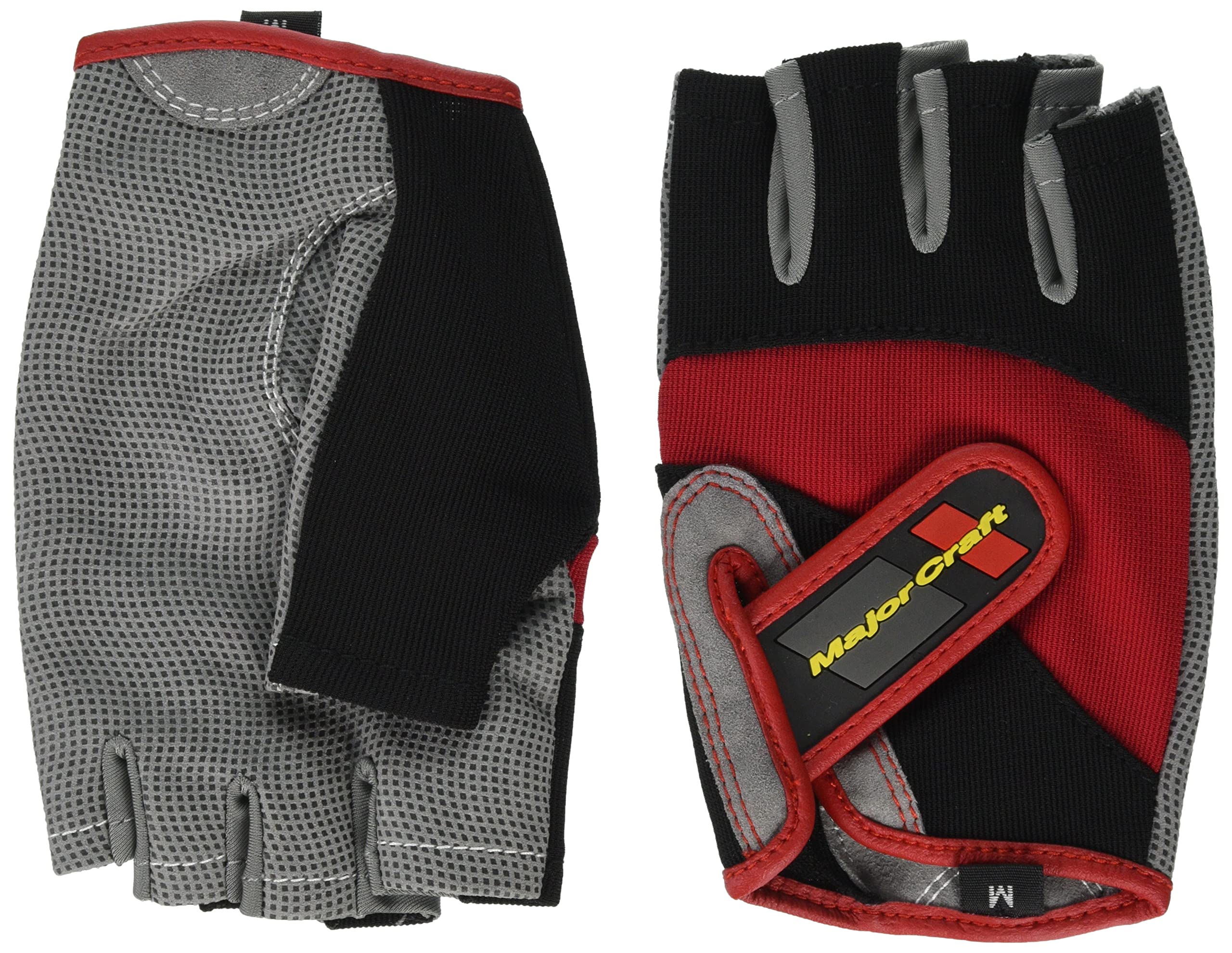 

Major Craft Gloves MAJORCRAFT Fishing Gloves MCFG-5MBK Black x Red M