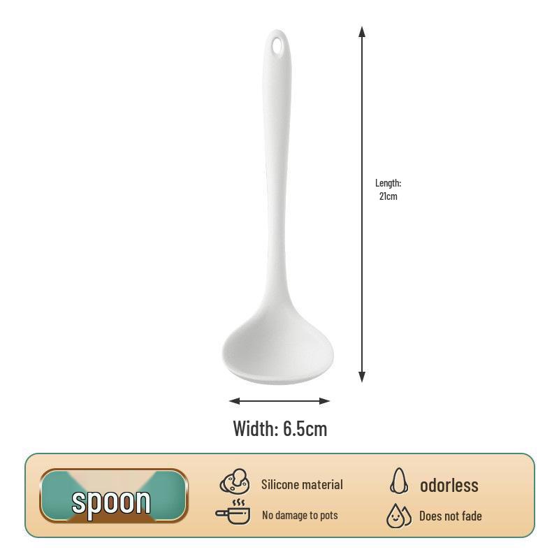 Yingsibo Silicone Non-stick Stir-fry Spatula Set - Heat-Resistant Kitchen Tools.