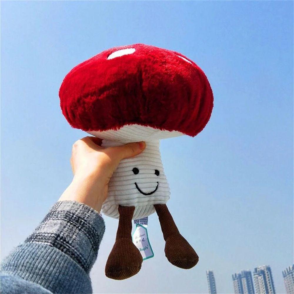 Gift Kids Child Baby Soft Plush Doll Mushroom Plush Toys Mushroom Stuffed Toy Vegetables Mushroom
