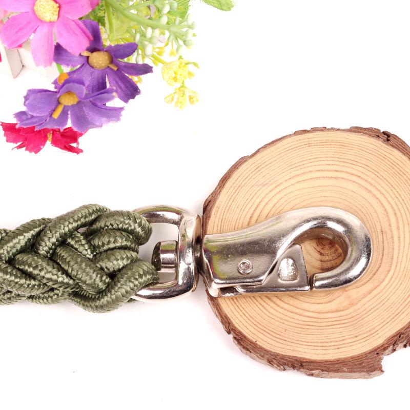 Eight-strand Rope P-chain, Dog Leash, Dog Leash, Pet Leash, Hand-woven Collar for Medium and Large Dogs