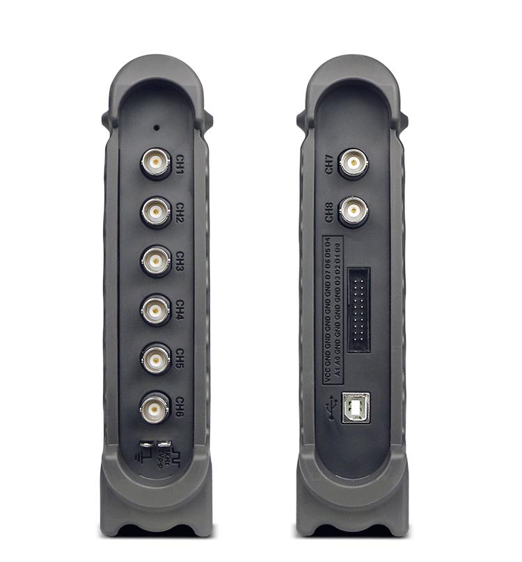 Hantek 1008C Osciloscop Auto USB cu 8 Canale, Senzor de Aprindere, CAN Bus și Detectare Actuator