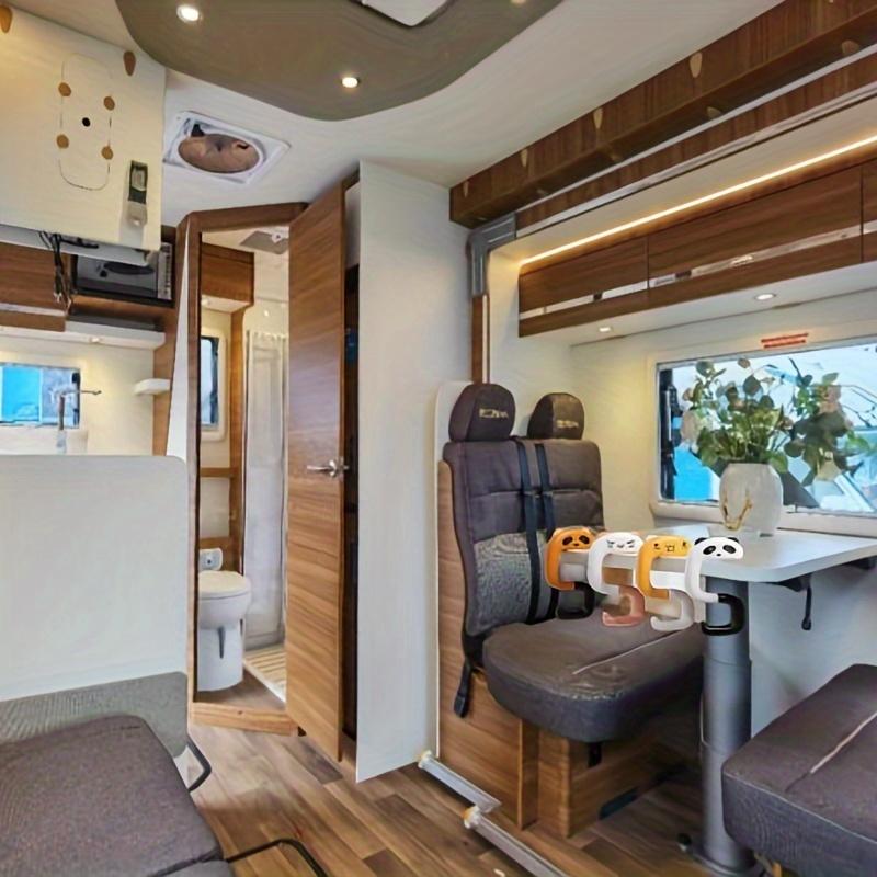 Travel Portable Cute Handbag Hook, Securely Hangs On Any Desktop, Stretchable Handle, Fashionable Style for Women, Hand Washable