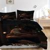 Custom 3Pcs Nighttime Embrace Bedding Sets For All Sizes New 3D Printed Bed Cover Comforter Duvet Cover Pillowcase Bedroom Decoration