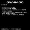 Casio G-Shock RANGEMAN Radio-Controlled Solar Watch GW-9400BJ-1JF Men's Black [Official Japanese Product]