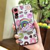 Fashion Design Dirt-resistant Phone Case For Samsung Galaxy A07 Glitter Soft Case Rotatable Stand Skin Feel Silicone TPU