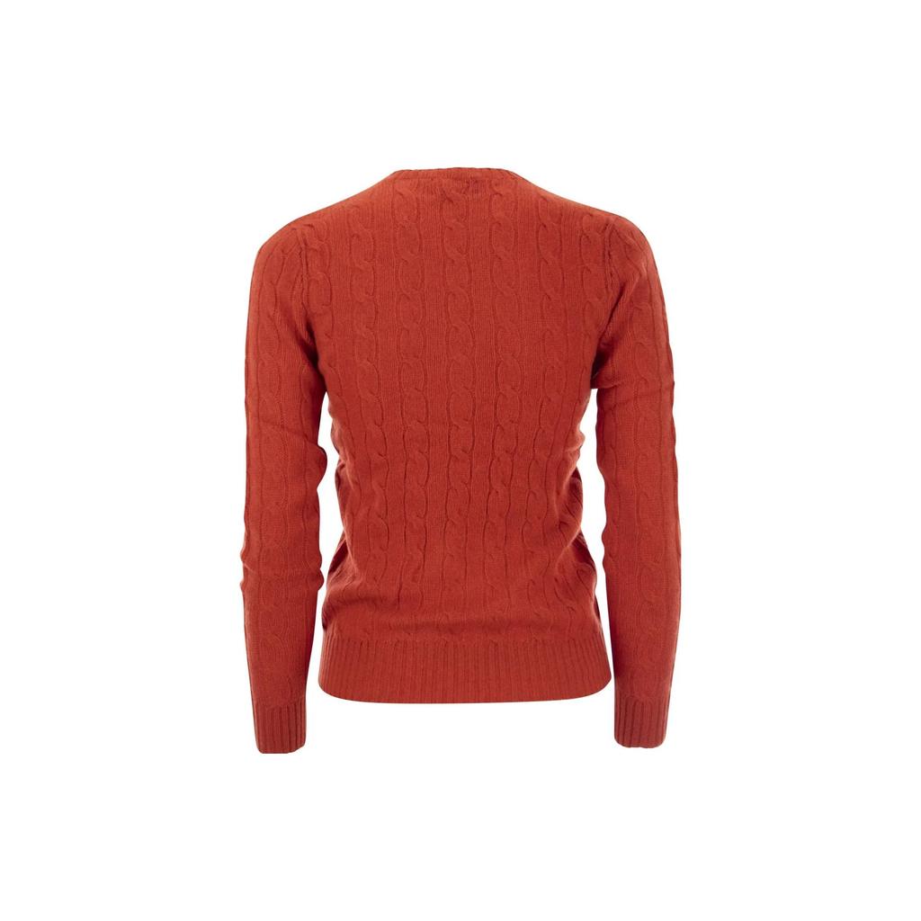 Polo Ralph Lauren Logo Embroidered Crew Neck Sweater Women sweater 211910421-007