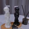 Horror Skull Candle Mold DIY Handmade Ghost Head Aromatherapy Candle Home Halloween Party Decoration
