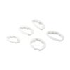 5X Cloud Shape Cookie Cutter Made 3D Printed Fondant ,for Cake Decorating Tools