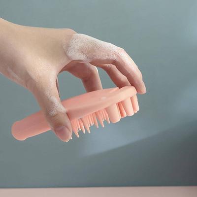 1PC- Hair Scalp Massager Shampoo Brush with Soft Silicone Bristles for Scalp Care and Hair Growth, Shower Head Scalp Scrubber