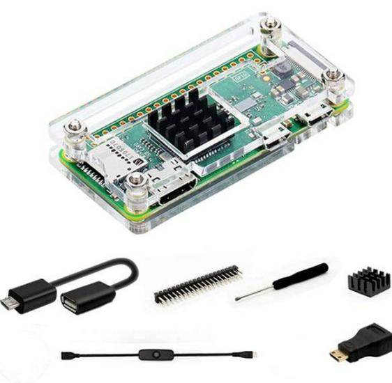 Raspberry Pi Zero Acrylic Transparent Protective Shell Case Accessories