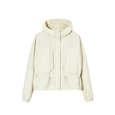 Loose Fit Hooded Versatile Comfortable Sports Jacket Women Jacket 162538603-2