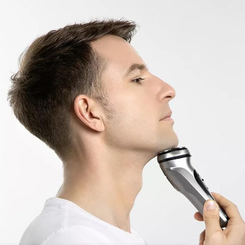 Rasierkopf für Enchen Blackstone / Blackstone Pro Elektrorasierer Doppelschichtklinge Stahlklingenkopf