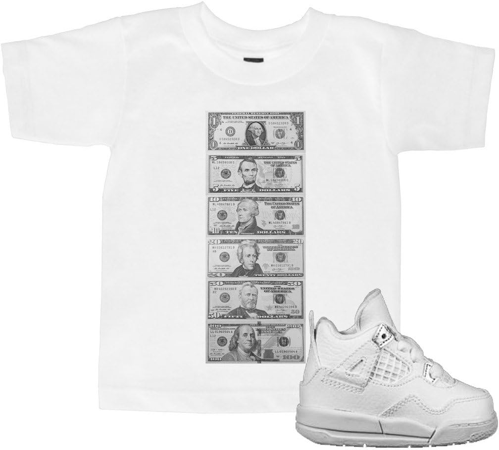 

FTD Apparel Toddler s Pure Money Bill T Shirt 5XL різнокольоровий