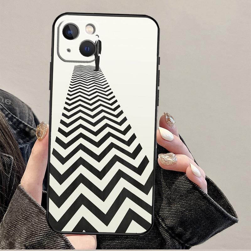 Twin Peaks Funda For iPhone 15 16 Pro Max 12 13 Mini 11 14 Pro Max XS X XR 15 16 Plus Case