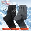 Cozy Up Men Winter Pants Snow Pants Fleece Lined Water Resistant  Zip Pockets