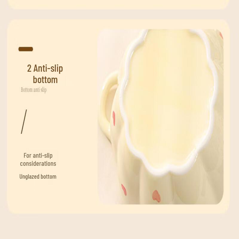 ZISIZ Cream Style Ceramic Double-Ear Serving Bowl Set