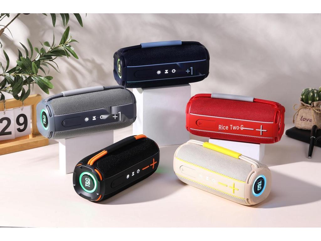 Wasserdichter TG696 Bluetooth-Lautsprecher: Tragbarer Outdoor-TWS-Subwoofer mit Kartensteckplatz - Modische Geschenkoption