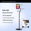 Professional Floor-Standing Phone & Tablet Holder for Live Broadcast and Overhead Shots