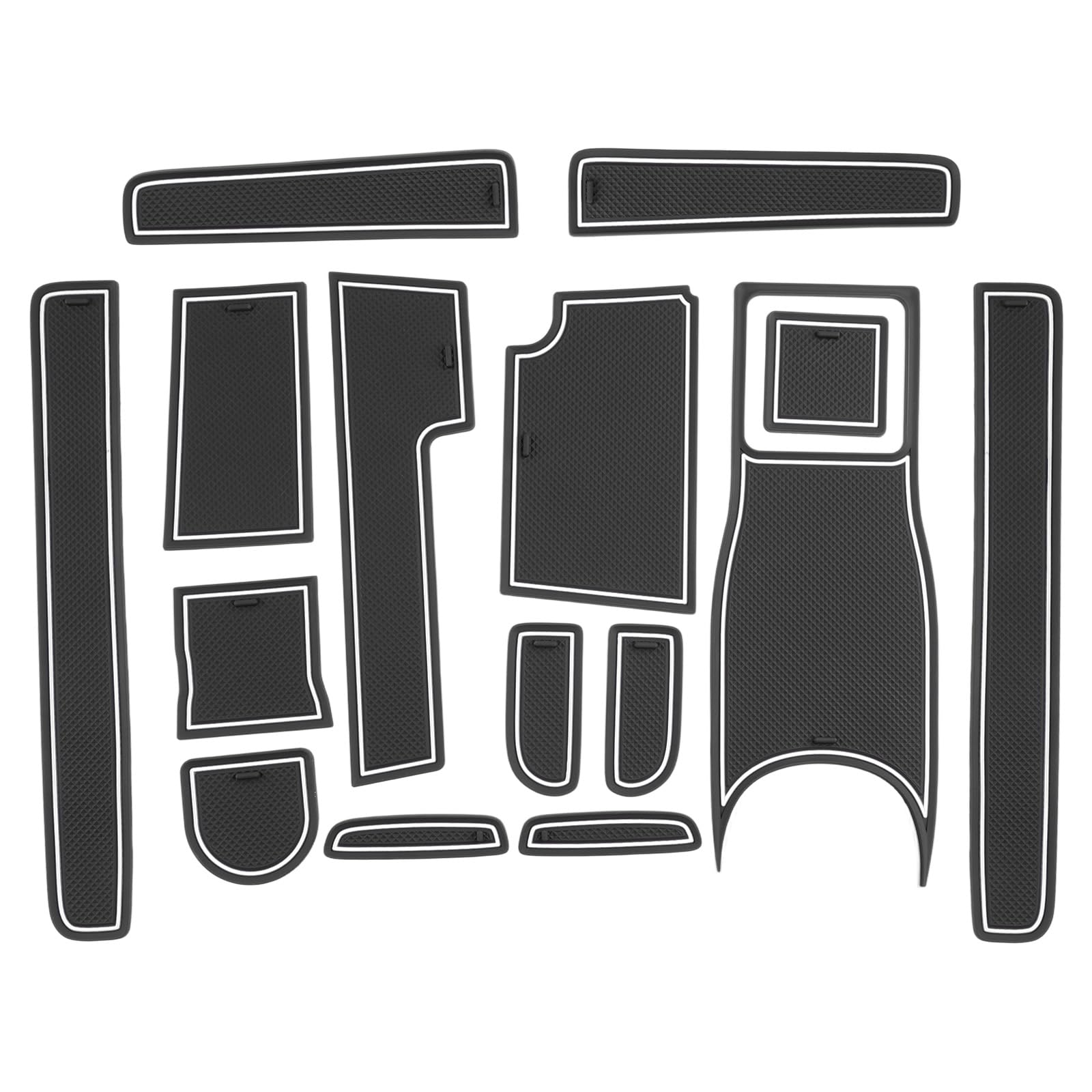 Probox 160 Series Hybrid NHP160V Model Probox 160 Series Rubber Mat Door Pocket Mat Rubber Soundproofing Drink Holder Probox Hybrid Interior Rubber белый