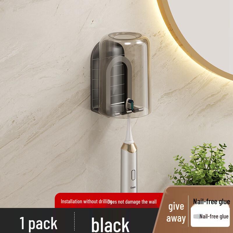 LIEI Punch-Free Suction Cup Toothbrush Holder