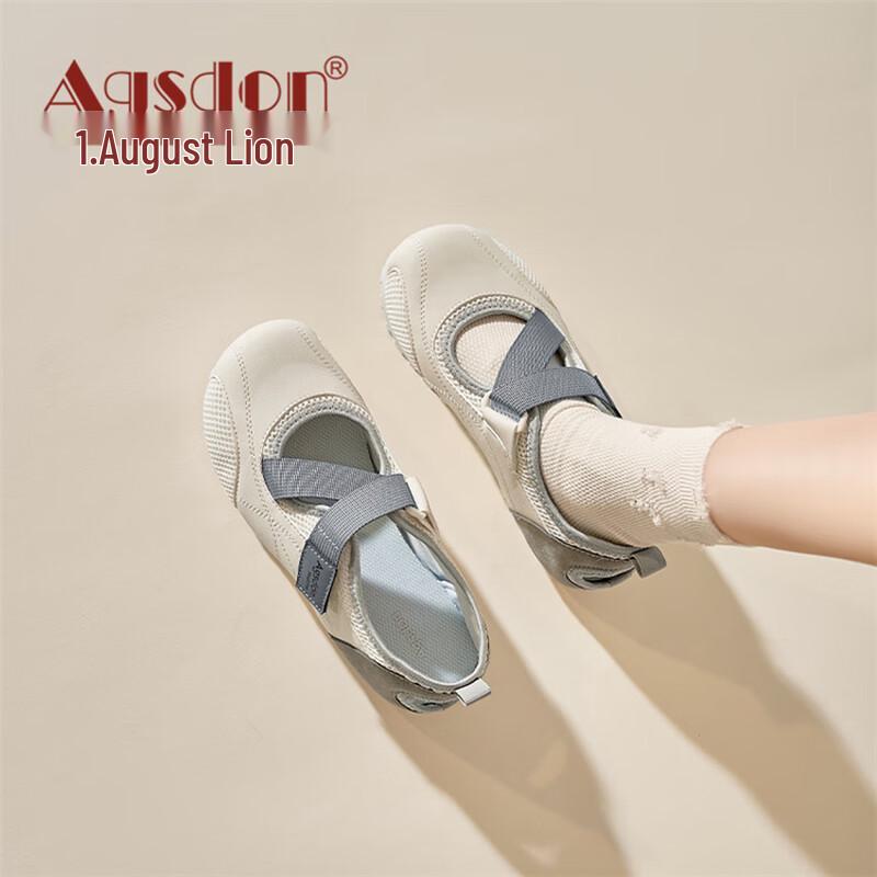 Agsdon Women s Puff Sport Sandals 38