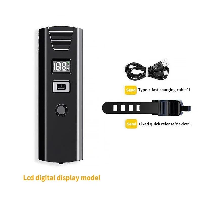 

Велосипедный фонарь 3000 люмен 2000 мАч велосипедный налобный фонарь внешний аккумулятор фонарик руль зарядка через USB MTB шоссейный велоспорт чёрный