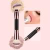 1/2/5Pcs Foundation Makeup Brush Double-Ended Flat/Angle Top Contour Brush For Beauty Blending Liquid Powder Concealer Cream