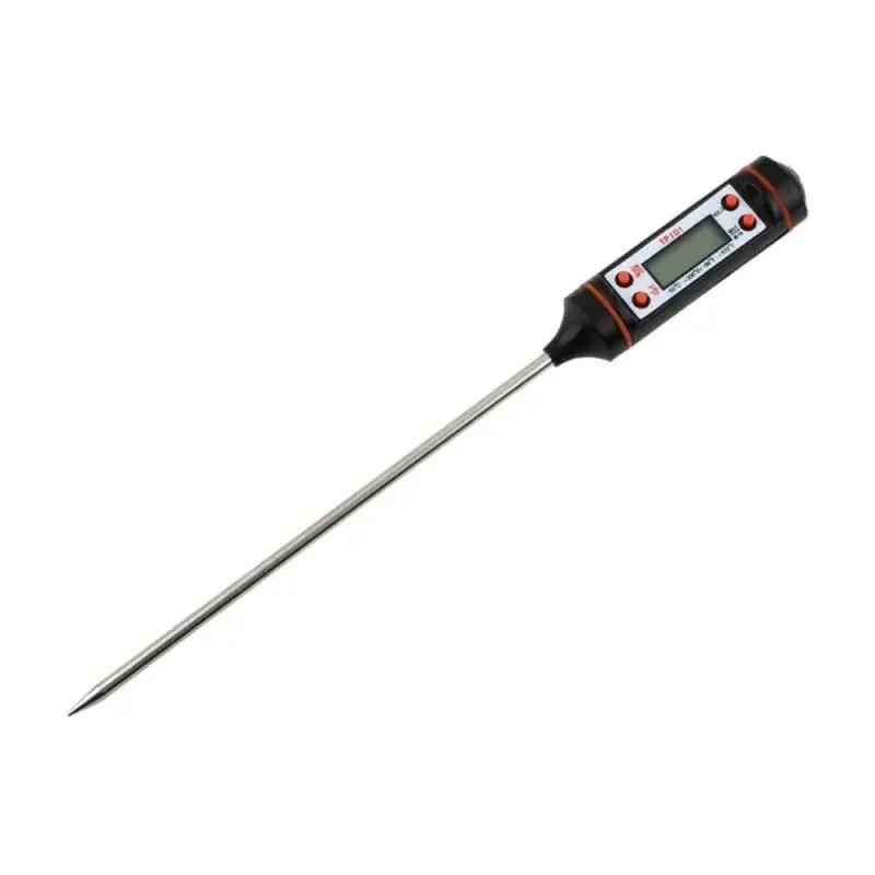 Food Thermometer Portable Stainless Steel Probe Cooking Temperature Measurement Pen Kitchen Food Thermometer Measurement