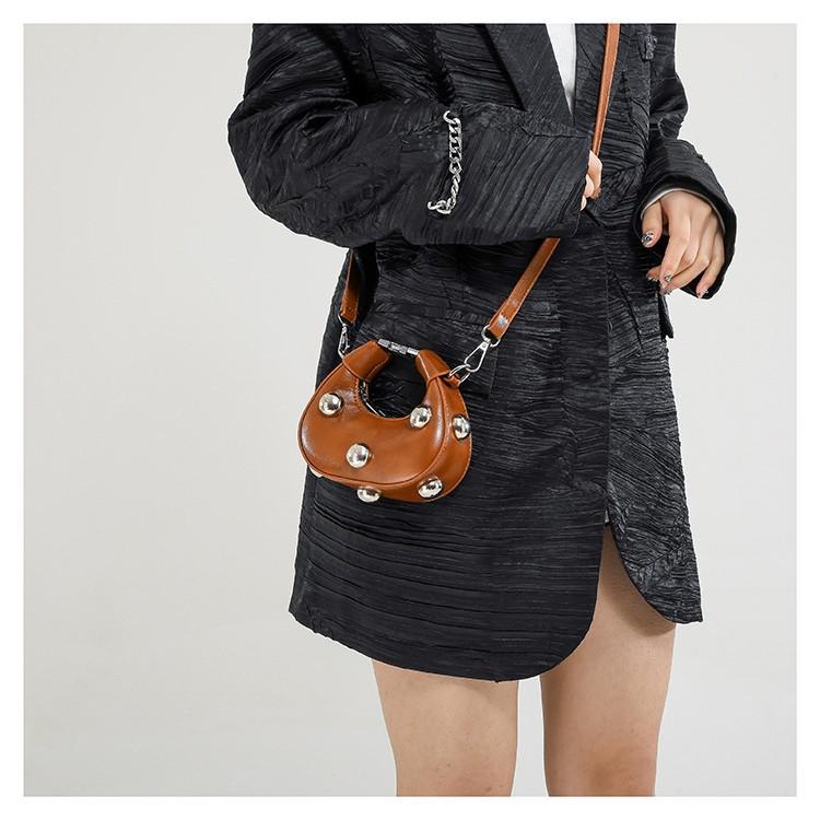 Mode Tasche Damen Retro Persönlichkeit Schulter Messenger Bag Mini Handtasche Tasche