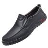 Men's Spring and Autumn New Men's Driving Shoes British Men's Foot Daddy Shoes Cowhide Casual Shoes