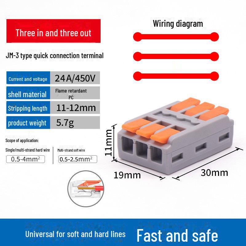 LT-2 Splicing Terminal for Fast Connector Attachment