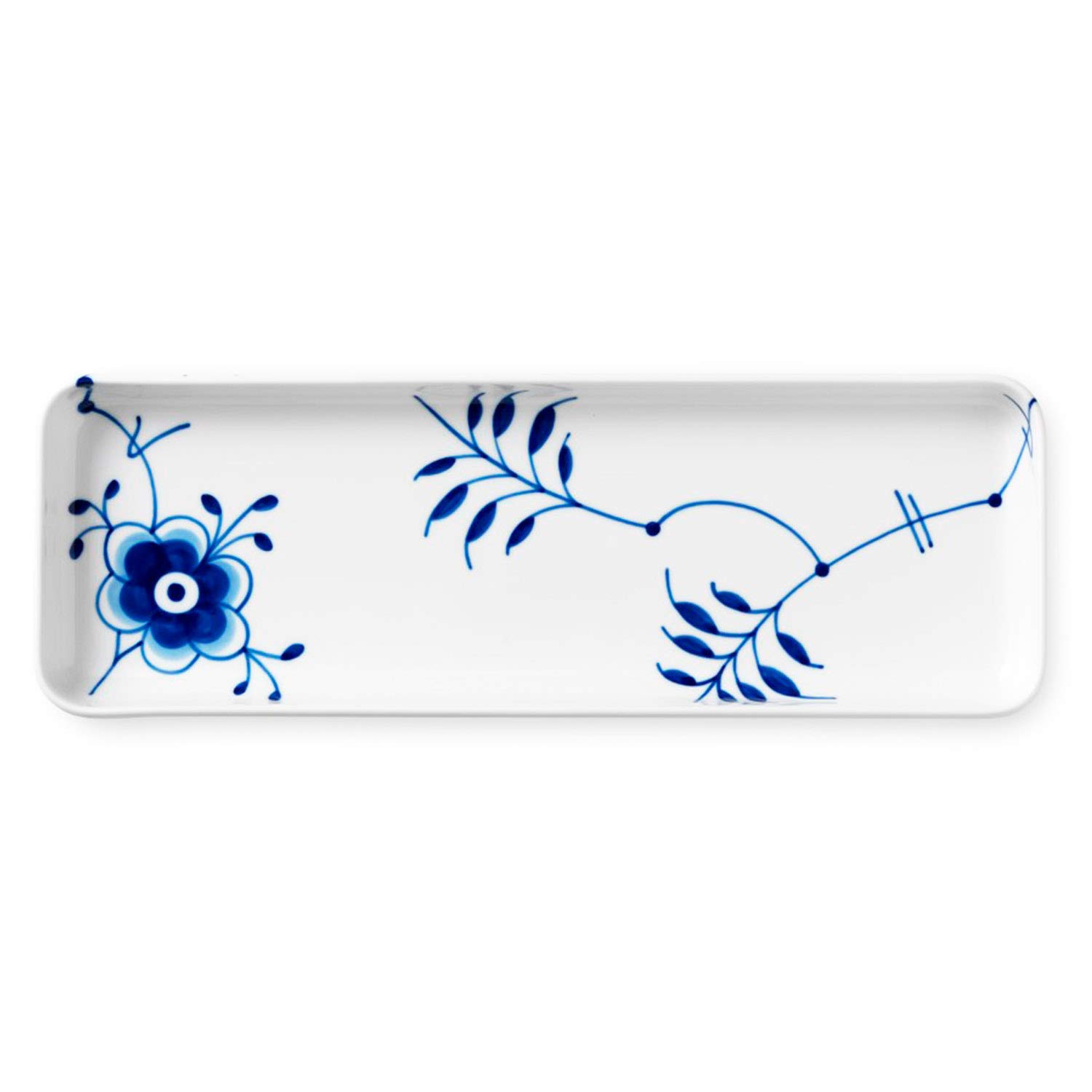

Royal Copenhagen Blue Fluted Mega Serving Dish Tray, 36.5 x 12.5 cm, 2381378 [Parallel Import]