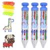 Nuova Penna Disegno Rotante 8-in-1 Multicolore Pastelli per Bambini Colorazione a Mano Pastelli a Pressione Set Graffiti Artistici