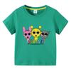 Summer Sprunki Kids Clothes Incredibox Boys Girls  T-shirts Cartoon Game Character Print Tops Cool Comfortable Short Gift