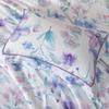 Mengjie Home Textile Lyocell Fiber Four Piece Set Silk Smooth Breathable Flower Style