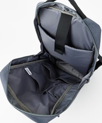 Anello Grande BONE Backpack, A4 Size, Water-Repellent, Multi-Storage, 10 Pockets, 2-Way Laptop Storage