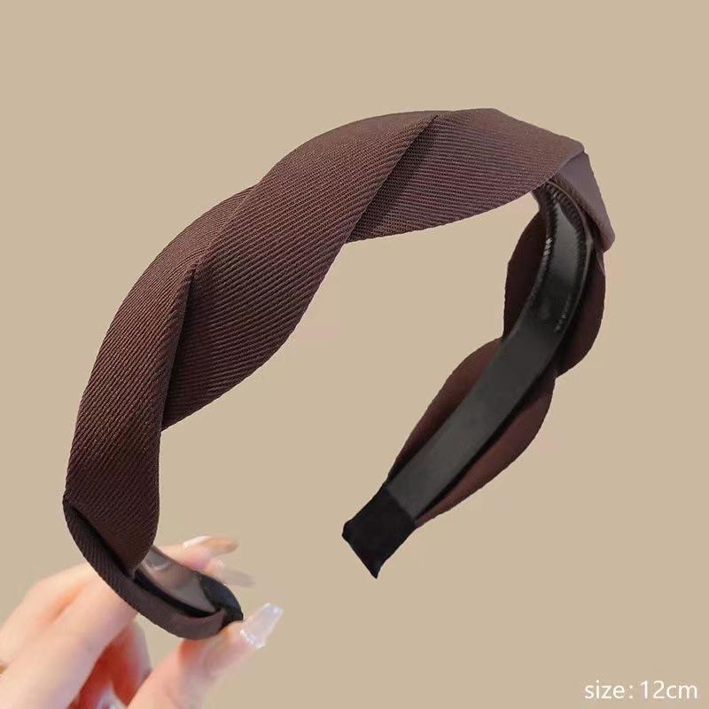 Women's Retro Korean Christmas Headband: High-End Autumn/Winter Hair Jewelry & Versatile Accessory