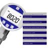 High Precision Digital Pressure Gauge Digital Electronic Hydraulic Shock Resistant Vacuum Negative Pressure Gauge