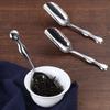 Colher Medidora de Aço Inoxidável Vintage Colher para Chá de Folhas Soltas Colher para Grãos de Café Cabo Longo Colher de Chá Para Cozinha Açúcar