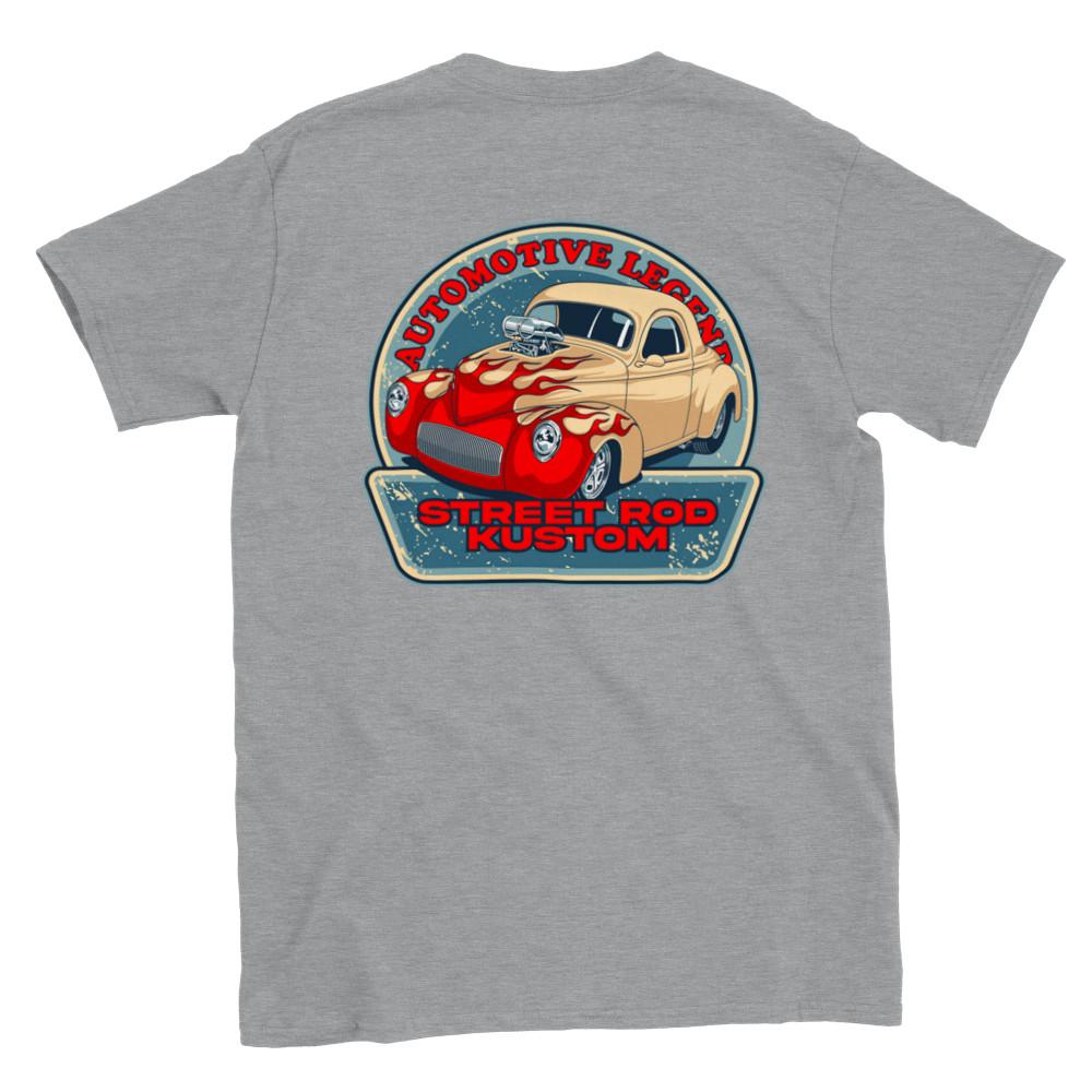 Automotive Legends - Street Rod Kustom T-shirt Unisex T-Shirt XXXXL