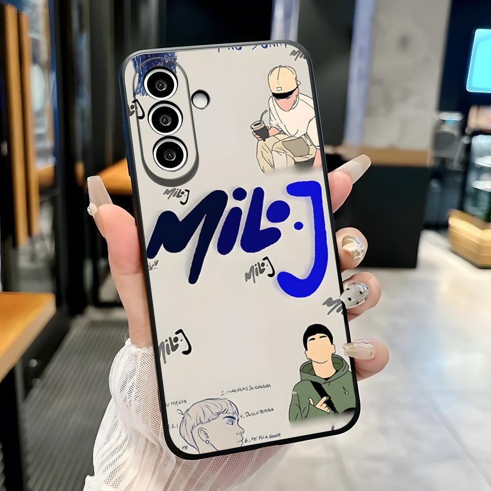 Singer M-Milo J Phone Case For Samsung S26 S25 Plus S20 S20 Plus S22 Ultra S23 FE S21 Plus S21 Ultra Soft Cover
