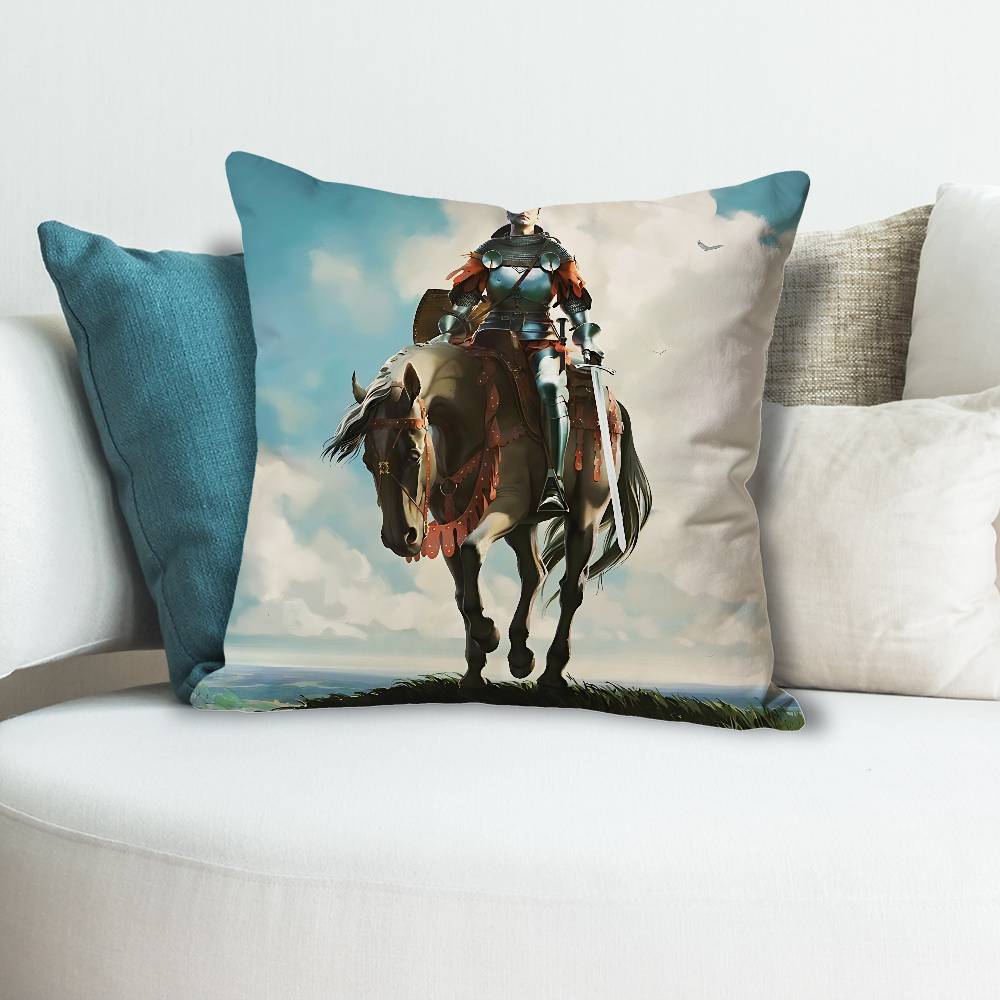 KKingdom Come DDeliverance Pillow Cases for Bedroom Living Room Sofa Home Decor Polyester Cushion Cover with Zipper